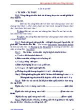 Tổng hợp kiến thức luyện thi học sinh giỏi môn Tiếng Việt Lớp 5